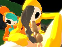 Futa Yellow Shygal Self suck 2.0