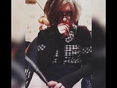 Cute Teen Trap Self Pee Fetish Femboy Self Piss